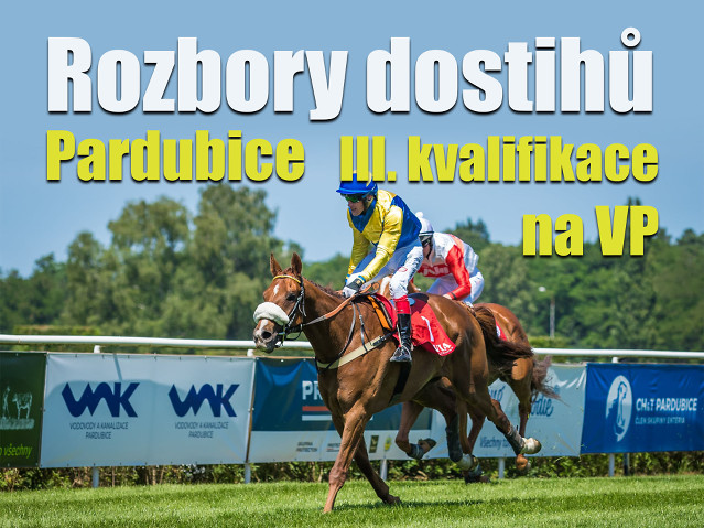 Rozbory dostihů: Pardubice - 1. 8. - III. kvalifikace na VP