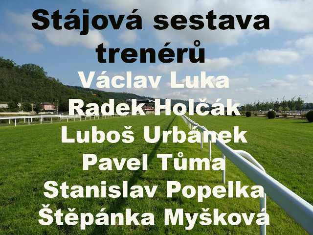 Stájová sestava trenérů pro sezónu 2020