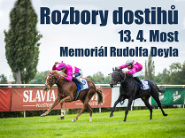 Rozbory dostihů: Most - 13. 4. - Memoriál Rudolfa Deyla